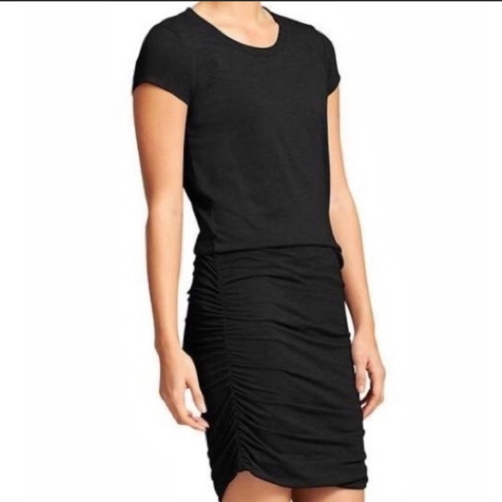 athleta topanga dress, black sz medium, EUC